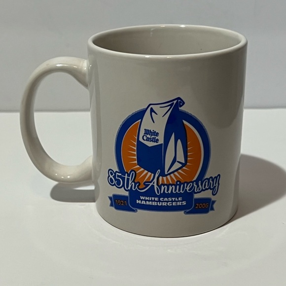 white castle Other - White Castle 85th Anniversary Ceramic Coffee Mug Cup 1921-2006